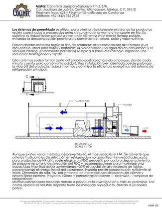 Vista previa de camaras de pre enfriado instructivo